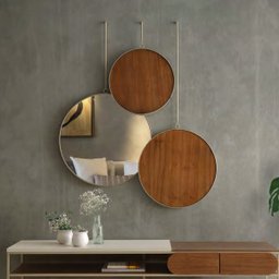 Espelhos Decorativos com 3 Peças - Cl2315 - 1