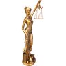 Estátua Dama Da Justiça Têmis Deusa 40 cm Símbolo Do Direito - 2