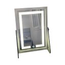 Ver imagem 2 de Espelho Portátil Camarim de Bancada com Led e Botão Touch 32x45cm:branco