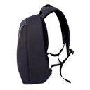 Ver imagem 2 de Mochila Anti Furto Impermeável Notebook Reforçada Cinza 35l