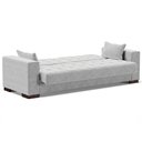 Ver imagem 6 de Sofá Cama Decorativo 210cm Beesley Suede Cinza - Gran Belo