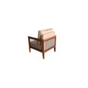 Ver imagem 3 de Kit Sofá Paris Corda nautica com 3 peças luxury linho bege com almofadas Mabi