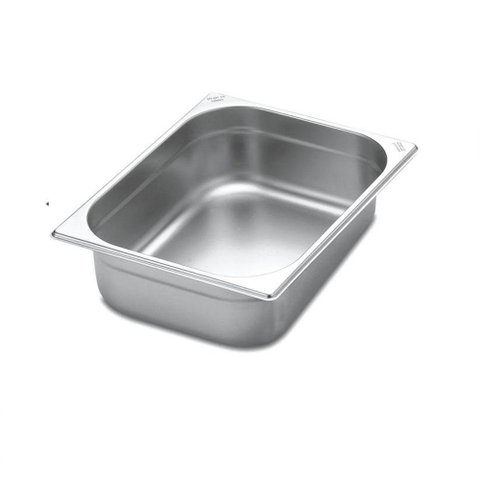 Cuba Gastronomica Inox Gn 1/2 X 100mm (325x265mm) Brasinox