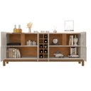 Ver imagem 4 de Buffet Aparador 190cm 4 Portas com Adega Lizz