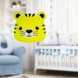 Luminária Infantil Pendente de Teto Decorativa Quarto Tigre Decorfun Luminaria Infantil, Luminária Q - 5