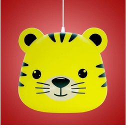 Luminária Infantil Pendente de Teto Decorativa Quarto Tigre Decorfun Luminaria Infantil, Luminária Q - 4