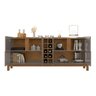 Buffet Aparador 190cm 4 Portas com Adega Lizz  - 4
