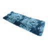 Tapete Shaggy Felpudo 150x50 Azul Mesclado - 7