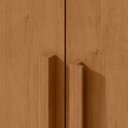 Ver imagem 5 de Guarda-Roupas Casal Alonzo 6 Portas 4 Gavetas s/ Espelho 100% MDF c/ Pés - Lp - Rei de Casa Amendoa