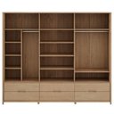 Ver imagem 2 de Guarda Roupa Casal Madeira Macica Taeda 6 Portas 262 Cm 3307u Tauari Festra