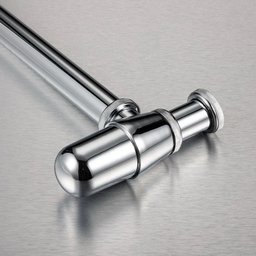 Sifão para Tanque Pia Metal com Copo Cromado 1.1/4 X 1.1/2 Premium - 2