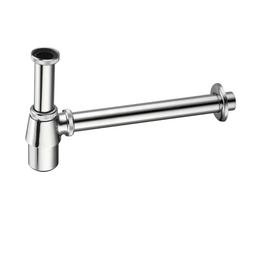 Sifão para Tanque Pia Metal com Copo Cromado 1.1/4 X 1.1/2 Premium - 1