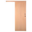 Ver imagem 2 de Kit Porta de Correr de Madeira Semi-oca Lisa Misto Bat.12 Cm Interna Esel - 2.10 a X 0.90 L