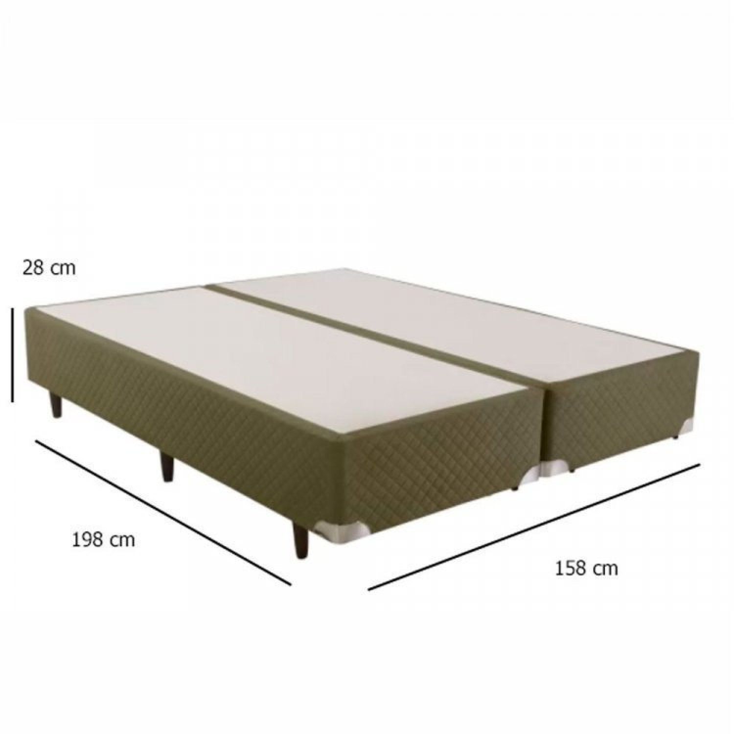 Cama Box Queen Molas Ensacadas 158x198x34cm Imperatore Eco Bambu  - 8