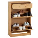Ver imagem 7 de Sapateira Basculante Madeira 3 Gavetas 12 Pares Basil Idimex