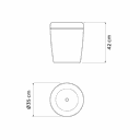 Ver imagem 5 de Puff Multiuso Camurça 25l - Tramontina