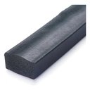 Ver imagem 1 de Perfil de Borracha Esponjoso Vedação Macio 5x75mm - 1m