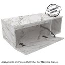 Ver imagem 5 de Conjunto Para Banheiro Gabinete E Espelheira BN3601x02 Marmore Branco Tecno Mobili