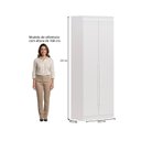 Ver imagem 3 de Guarda-Roupa Modulado Roupeiro 2 Portas 2 Gavetas Versatille Yescasa
