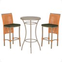 Ver imagem 1 de Mesa Bistro e 2 Banquetas Roma Fendi Corda Náutica 13 Trama Original