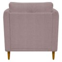 Ver mais imagens de Kit 2 Poltronas Decorativa Luxo para Sala Recepção Consultório Escritório Aviv Linho Premium