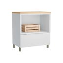 Ver imagem 5 de Balcão de Cozinha Modulado Marquesa Forno 1 Gaveta C- Tampo 80cm Branca-nature - Nesher