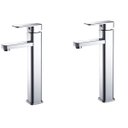 Ver imagem 1 de Kit de Misturador Monocomando de Mesa Bica Alta Cromado