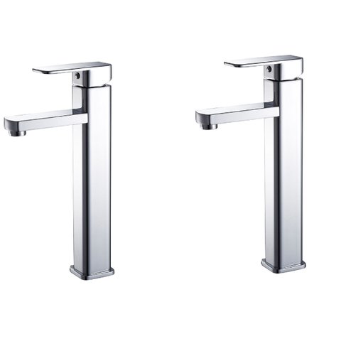 Kit de Misturador Monocomando de Mesa Bica Alta Cromado