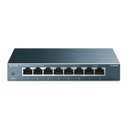 Ver imagem 1 de Switch 8 Portas Gigabit de Mesa 10-100-1000 Mbps Tl-sg108 Smb