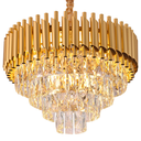 Ver imagem 2 de Lustre Pendente Cristal Moderno Elegante Sala Estar Quarto