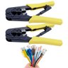 Kit 2 Alicate Crimpar Rj45 Rj11 Crimpador Cabo Rede Pro - 1