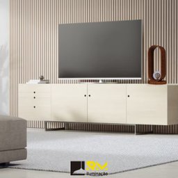 Abajur Luminária de Mesa Madeira Oval 38cm Slim - Lâmpada G9:mel - 4