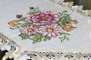 Ver imagem 2 de Caminho de Mesa Rose Flower - 1,80 m Arte & Tear Caminho de Mesa Ponto Cruz