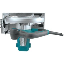 Serra Circular 185mm Industrial 1200w Adaptável Coletor Pó Guia Reta Lâmina Chave Hs7600 127v - 9