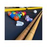 Mesa de Sinuca/snooker/bilhar com Kit Impar Sports - Amarela - 6