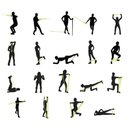 Ver imagem 2 de Kit com 3 Elásticos Extensores Ginástica Fitness Liveup 3211