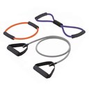 Ver imagem 3 de Kit com 3 Elásticos Extensores Ginástica Fitness Liveup 3211