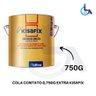 Kit 10 Pisos Tátil Alerta Preto Pvc 25x25cm / Fita Crepe / Pincel / Cola Kisafix 750g - 3