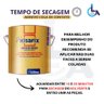 Kit 10 Pisos Tátil Alerta Preto Pvc 25x25cm / Fita Crepe / Pincel / Cola Kisafix 750g - 5