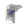 Protetor contra Surto Pocket Fit 10a 3p Transparente Clamper - 3