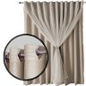 Cortina Blecaute para Quarto e Sala Lea 3,00 X 2,40 Palha - 5