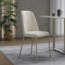 Ver imagem 5 de Conjunto Sala de Jantar Mesa com Tampo de Vidro 6 Cadeiras Arcádia
