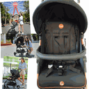 Ver imagem 4 de Carrinho de Bebe para Passeio Berço Burigotto Lui Preto Cobre