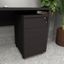 Ver imagem 1 de Gaveteiro para Escritório 4 Gavetas e Chave Alto Padrão F5