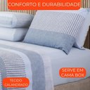 Ver imagem 6 de Jogo de Cama Queen Duplo 4 Peças Sultan Sonhare Bronze Milão