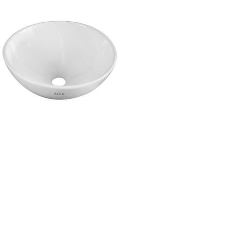 Cuba Redonada Sobrepor 32x32x13cm Branco
