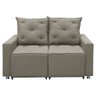 Sofá Retrátil e Reclinável 2 Lugares Bariloche 1.60cm C/ Molas - Linho - 2