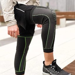 Meia Térmica 3/4 Esporte Corrida Tensor Perna Coxa Panturrilha Articulada Ci - 6