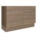 Ver imagem 1 de Balcão Gabinete de Pia Madesa Stella 1 Porta e 2 Gavetas (Sem Tampo e Pia) Rustic