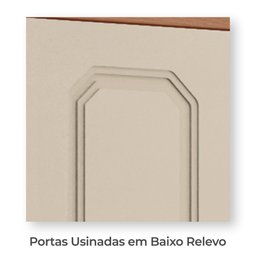 Cozinha Modulada Completa Júlia 100% Mdf Tuboarte com 2 Balcões Independentes e 11 Portas - 5